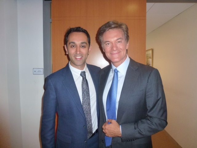 Dr Ajaka and Dr Oz in New York City