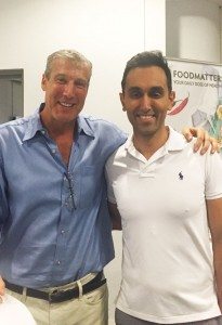 Jon Gabriel with Dr Ajaka
