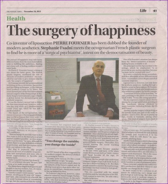 French surgeon Pierre Fournier