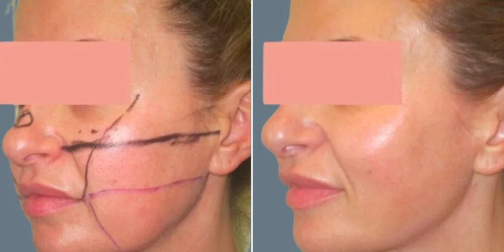 face chubby cheeks female pre2024 013 before and after before and after